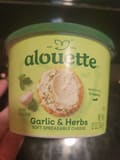 Alouette Garlic & Herbs Soft Spreadable Cheese