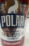 Polar Natural Selzer Black Cherrry