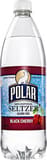 Polar Seltzer sparkling water black cherry flavored