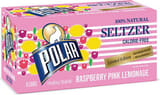 Polar seltzer raspberry pink lemonade