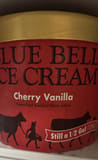 Blue Bell Cherry vanilla