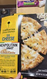California Pizza Kitchen Six cheese Neapolitan pizza