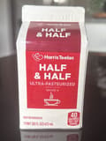 Harris Teeter Half & Half Ultra-Pasteurized Grade A Coffee Creamer