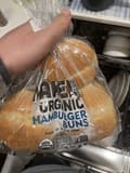 Naked Organic Hamburger Buns