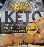 Nature's Own Soft White Hot Dog Buns