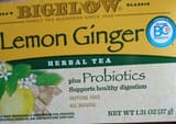 Bigelow Lemon Ginger Herbal Tea