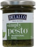 Delallo Simply Pesto Traditional Basil
