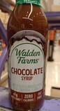 Walden Farms Walden farm Chocolate syrup imp
