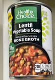 Healthy Choice Lentil Vegetable Soup