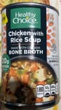 Healthy Choice Chicken with Rice Soup