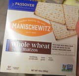 Manischewitz Whole Wheat Matzos Kosher For Passover