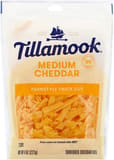 Tillamook Medium cheddar shredded cheese