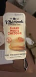 Tillamook Cracker Cuts Sharp White Cheddar