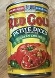 Red Gold Petite Diced Tomatoes Green Chilies