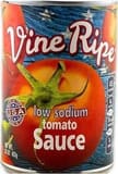 Vine Ripe Low sodium tomato sauce