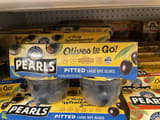Pearls Olives to Go! Pitted Large Ripe Olives