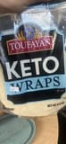 Toufayan Keto wraps