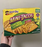 Jose Ole Chicken and Cheese Mini Tocos