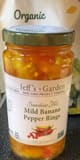 Jeff's Garden Sunshine Mix Mild Banana Pepper Rings