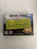 Crown Prince Natural Skinless & Boneless Sardines in Pure Olive Oil
