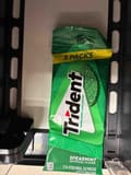 Trident Spearmint Artificial Flavor Sugar Free Gum