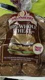 Brownberry 100% Whole Wheat Buns
