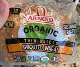 Arnold Organic Thin-Sliced Sprouted Wheat Bread