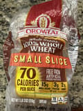Oroweat Whole Grains 100% Whole Wheat Small Slice
