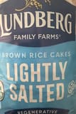 Lundberg Family Farms Brown Rice Cakes Lightly Salted