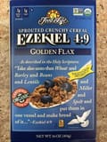 Food For Life Sprouted Crunchy Cereal Ezekiel 4:9 Golden Flax