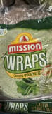Mission Garden Spinach Herb Wraps