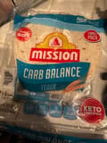 Mission Carb Balance Flour Tortilla Wraps