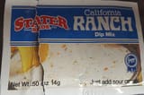 Stater Bros. Markets California ranch Dip Mix