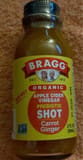 Bragg Organic Apple Cider Vinegar Shot - Carrot Ginger
