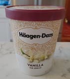 Haagen-Daz Vanilla ice cream, vanilla