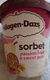 Häagen-Dazs Sorbet Passion Fruit & Sweet Pear
