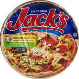 Jack's Original thin crust supreme pizza