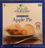 Wholly Wholesome Frozen Apple Pie
