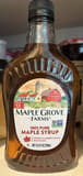 Maple Grove Farms 100% Pure Maple Syrup