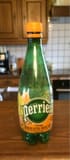 Perrier Sparkling Natural Mineral Water Bottle - Orange