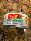Valley Fresh Inc. Chicken breast in water with rib meat