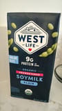West Life Organic Unsweetened Soymilk Plain