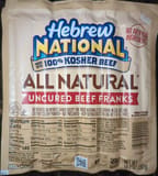Hebrew National All Natural Uncured Beef Franks