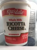 Krasdale Whole Milk Ricotta Cheese