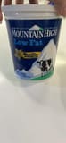 Mountain High Low Fat Vanilla Yogurt