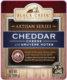Black Creek Creek cheddar cheese with gruyere notes