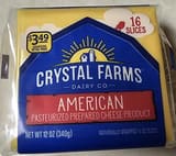 Crystal Farms American Pasteurized Prepared Cheese Product