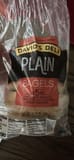 David’s Deli Plain Bagel