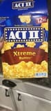 Act II Xtreme Butter Popcorn