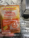 Emergen-C Super Orange Flavored Fizzy Drink Mix